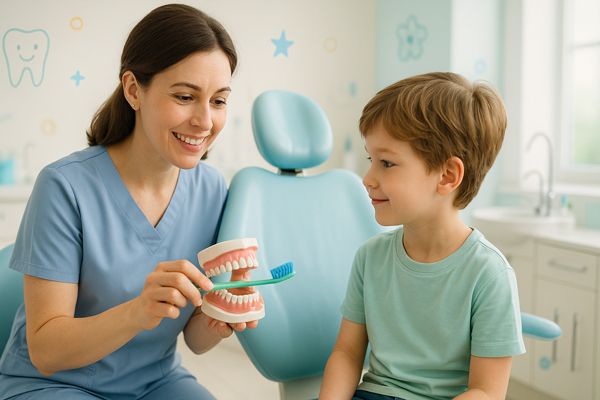 Догляд за зубами у дітей